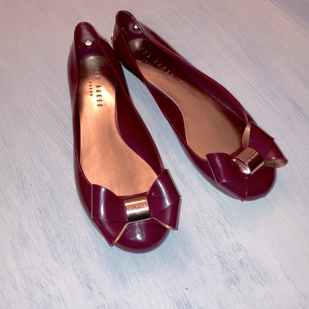 Ted Baker ballerina jelly flats